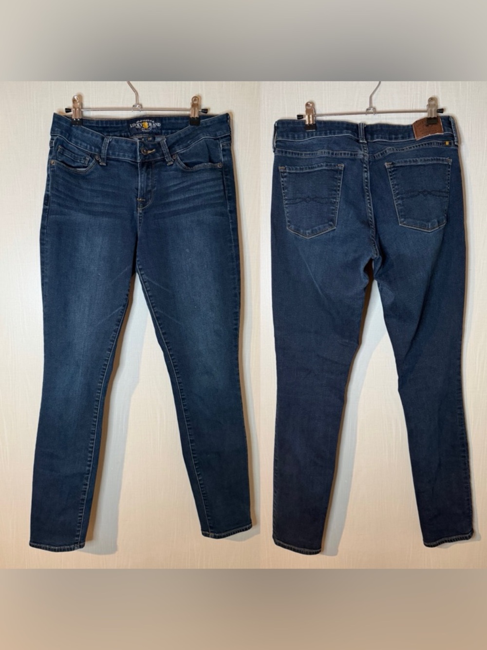 Lucky Brand Lolita Skinny Dark Wash Stretch Jeans 28